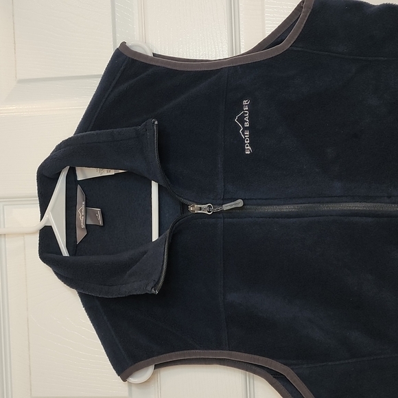 Eddie Bauer dark blue vest size Small - Picture 2 of 5